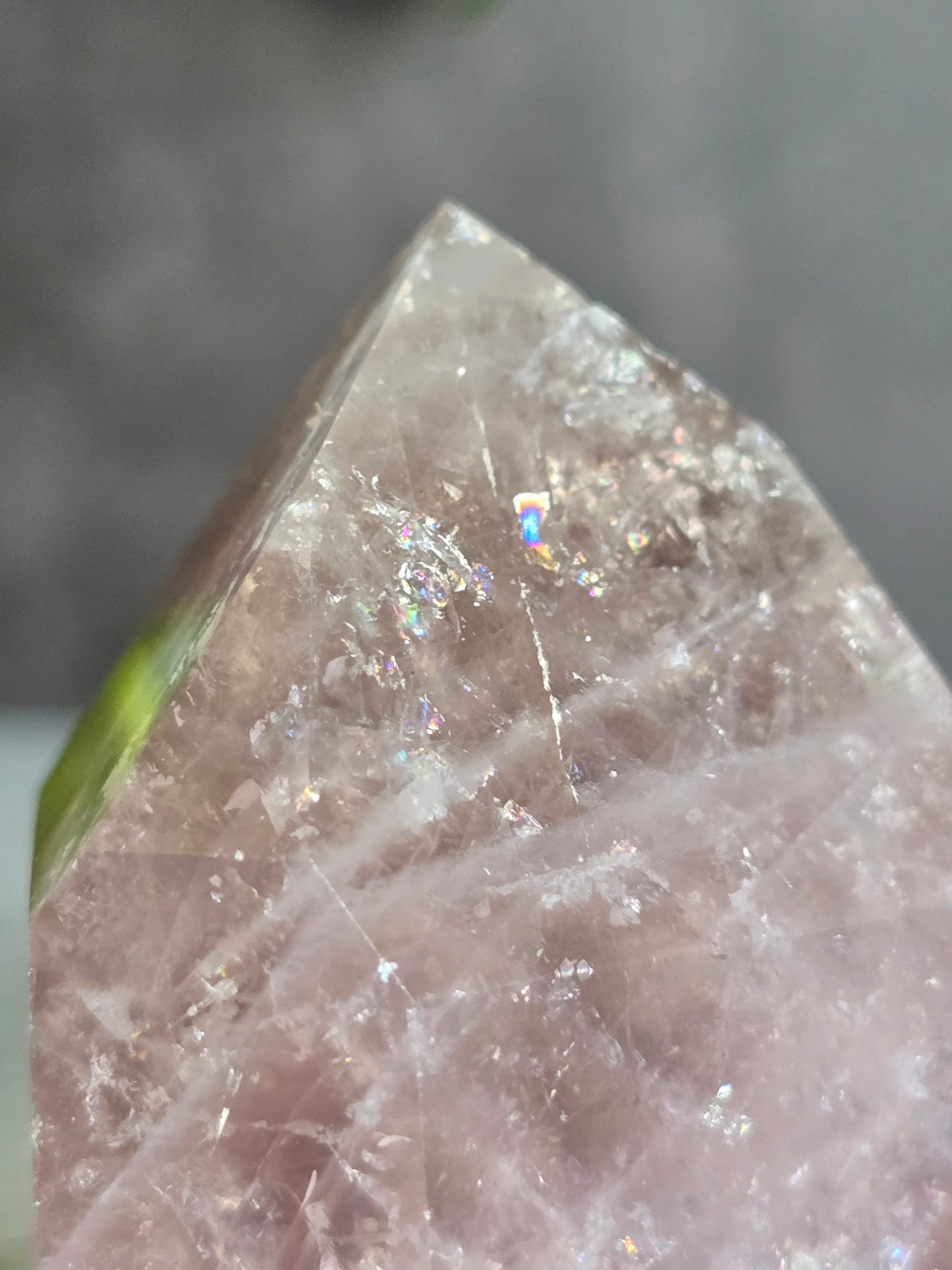 Brazilian Rose Quartz Tower