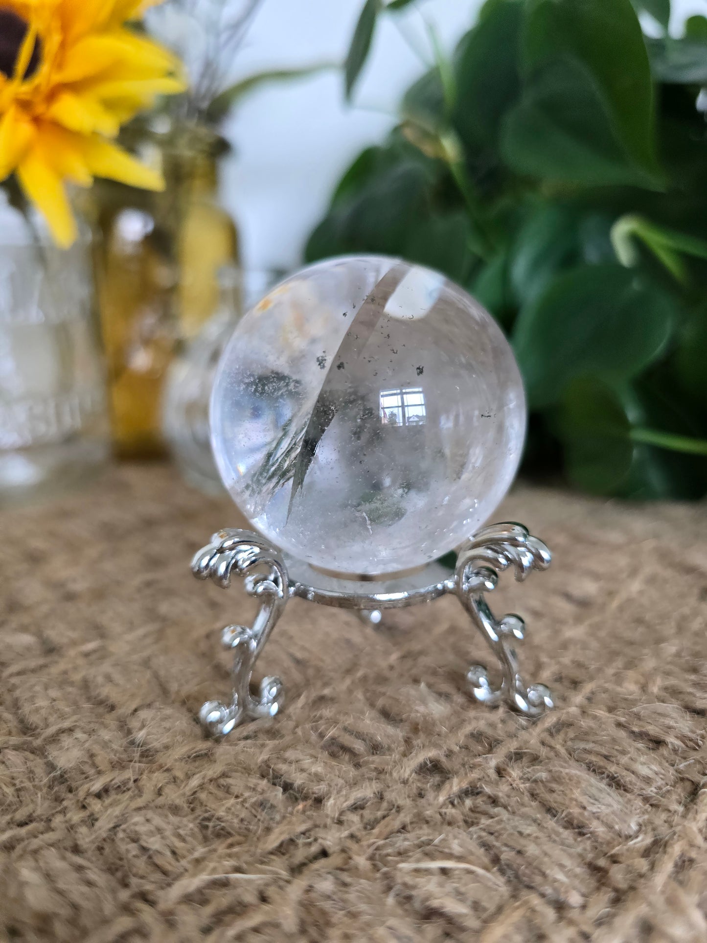 Clear Quartz Sphere