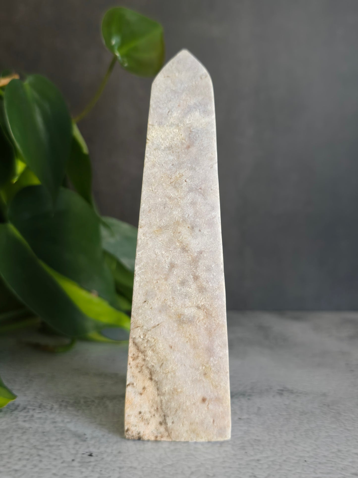 Brazilian Pink Amethyst Obelisk