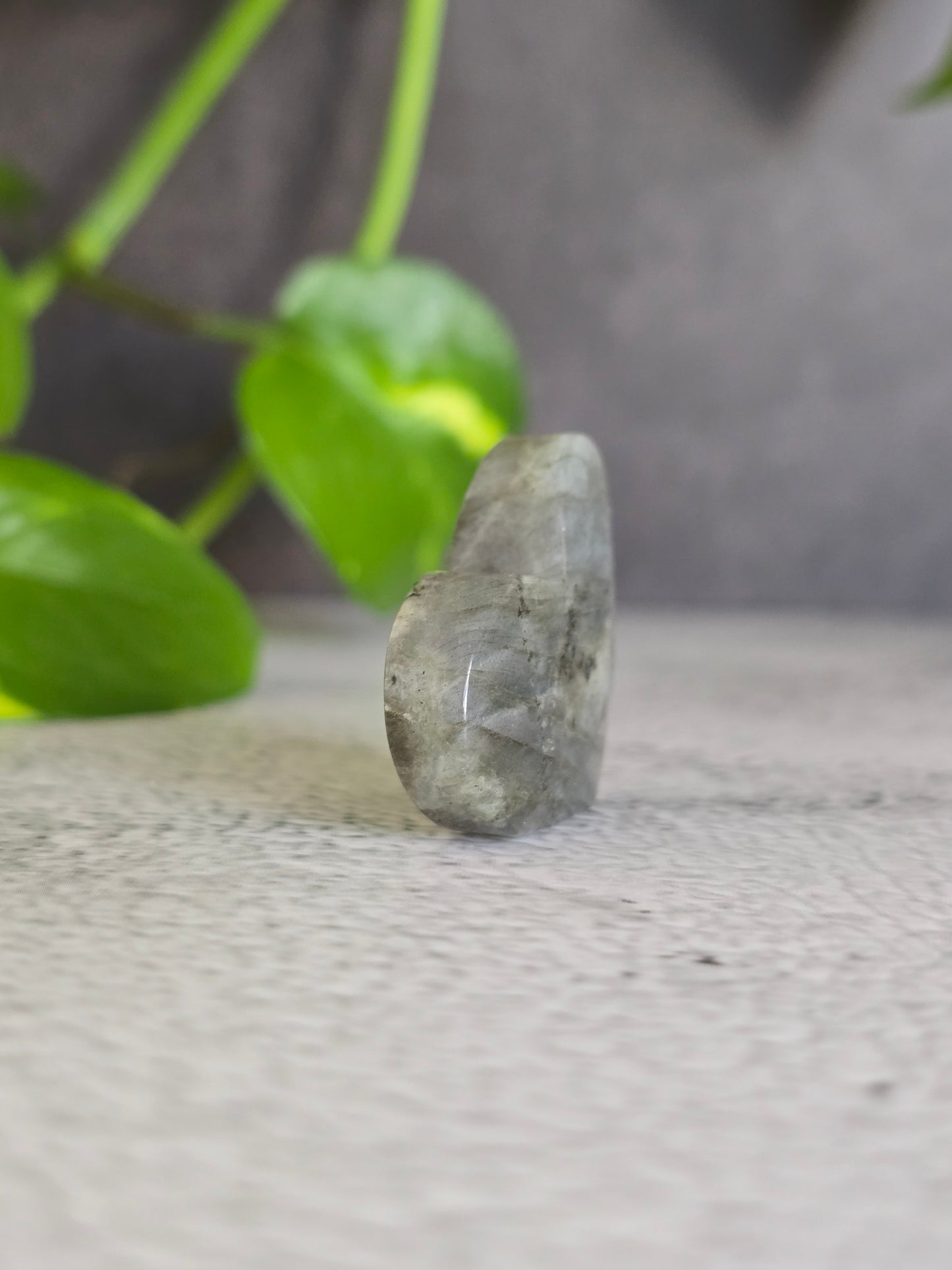 Labradorite Heart