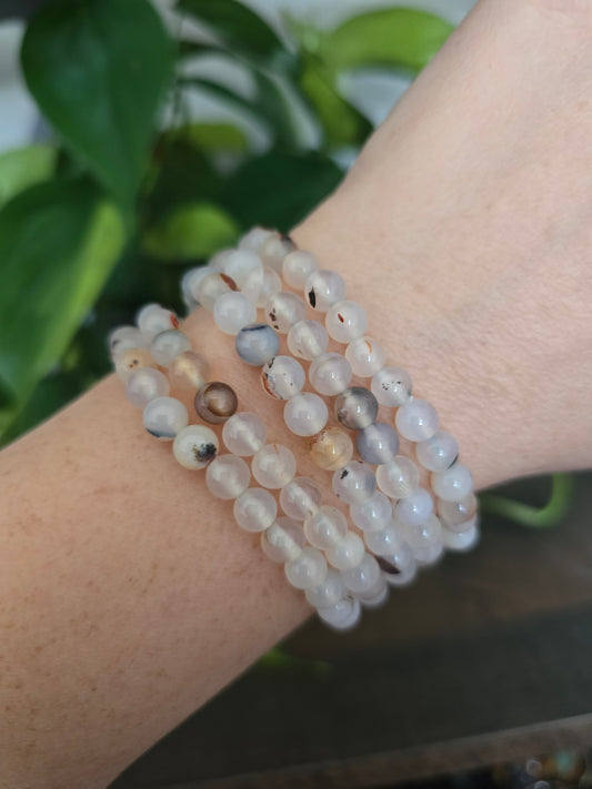 Dendritic Agate Bracelet