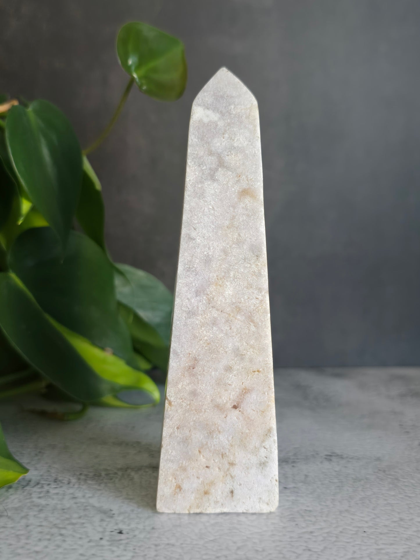 Brazilian Pink Amethyst Obelisk